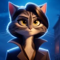 Pixar-Style Dorian Gray: A Feline Twist