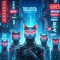 Cybernetic Cats: Guardians of the Futuristic City