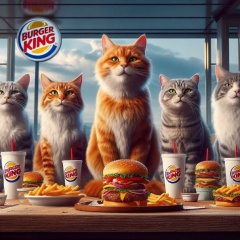 Cats of Burger King