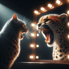 Identity Metamorphosis: The Roaring Reflection