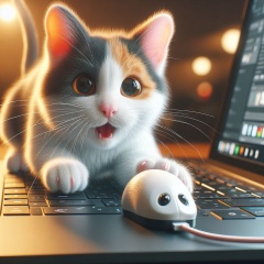 Digital Discovery: A Cat, a Computer Mouse, and Unexpected Connections