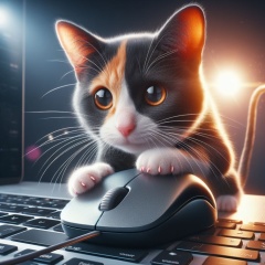 Digital Feline Fun: Cat & Cursor Capers