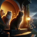 Feline Fantasia: Glimpse into the Cats of Hobbiton