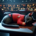 USS Enterprise: Uhura's Feline Dream