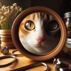 Feline Perspective: AI-Generated Art Captures the World Through a Cat's Eye
