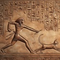 Ancient Egyptian Comedy: The Cat Chase in Hieroglyphs