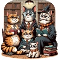 Whiskered Wizards: The Feline Scholars of Hogwarts