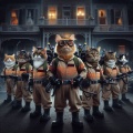 The Feline Ghostbusters: Purrr-fectly Spooky Adventures Await!