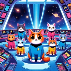 Feline Adventures on the USS Cerritos: The Cats of Star Trek Lower Decks