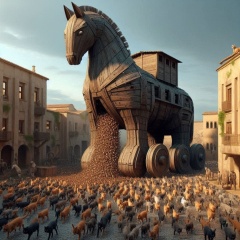 Feline Phantasm: The Trojan Horse Invasion