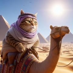 Sultan of the Sands: The Fat Cat's Desert Adventure