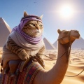 Sultan of the Sands: The Fat Cat's Desert Adventure