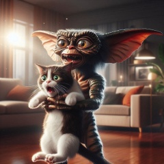  0dbGremlin Mischief: A Startling Encounter with Feline Fright