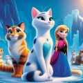 Purrfectly Pixar: The Feline Magic of Arendelle