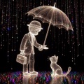 Unexpected Shelter: A Heartwarming Encounter Between Man and Cat in the Rain