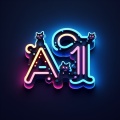 Feline Futurism: Unveiling the 3D Logo 'Cats of AI'
