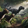 Feline Observers: The Cats of Jurassic Park