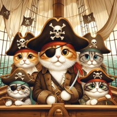 Swashbuckling Felines: The Pirate Cats of the Caribbean