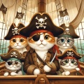 Swashbuckling Felines: The Pirate Cats of the Caribbean