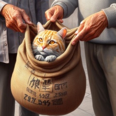 Secret Transaction: Buying a Cat in a Sack