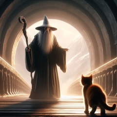 Gandalf's Defiance: A Rendition of the Bridge of Khazad-dûm Encounter