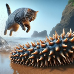  Cat vs. Cucumber: The Great Startle Showdown!