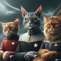 The Cats of the Klingon Empire: A Cinematic Space Odyssey