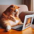 Frustrated Orange Cat: The Ultimate Facepalm Meme Reaction
