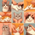 9 Cute Ways to Pet Your Cat: Cartoon Guide