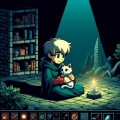 NETHACK Adventure: A Player and His Loyal Cat Companion